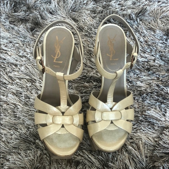 YSL Ltd Ed Tribute Heels - Picture 4 of 5